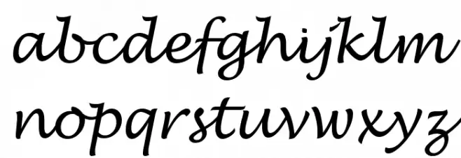 VI Phuong Thuy Font LOWERCASE