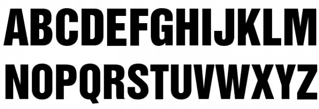 VI Quan Tu Шрифта ВЕРХНИЙ