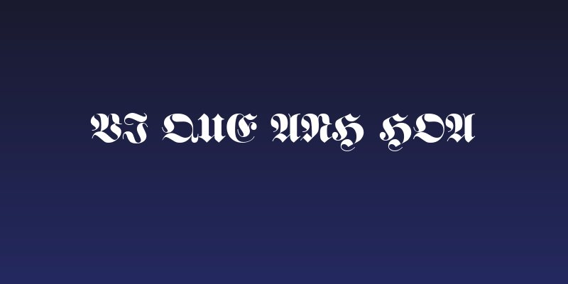 VI Que Anh Hoa Social Header