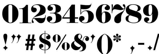 VI Que Anh Font OTHER CHARS