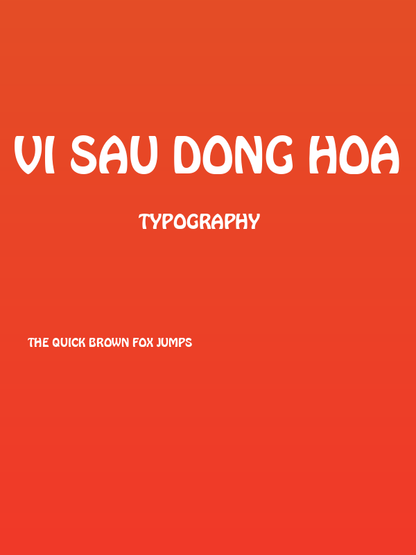 VI Sau Dong Hoa Poster