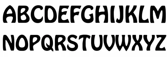 VI Sau Dong Schriftart Groß