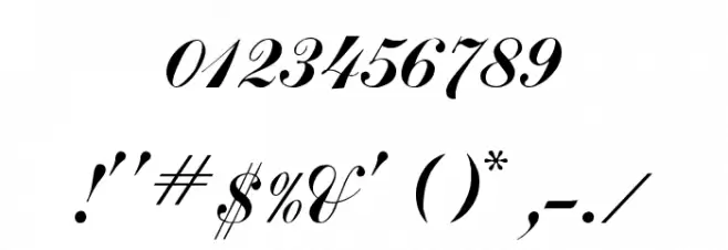 VI Thanh Mai Hoa Font OTHER CHARS