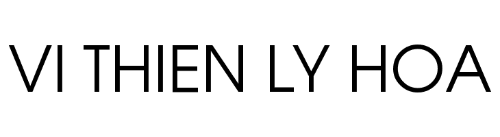 VI Thien Ly Hoa Font