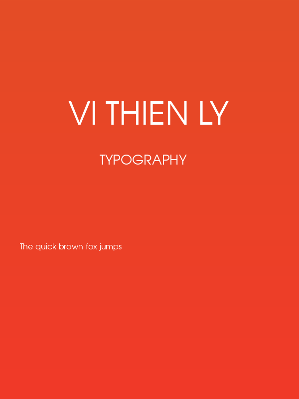 VI Thien Ly Poster