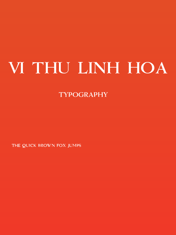 VI Thu Linh Hoa Poster