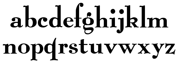VI Thu Linh Font LOWERCASE
