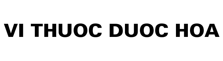 VI Thuoc Duoc Hoa Font