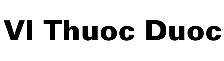 VI Thuoc Duoc Font
