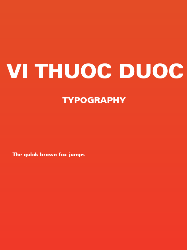VI Thuoc Duoc Poster