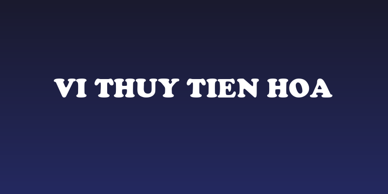 VI Thuy Tien Hoa Social Header