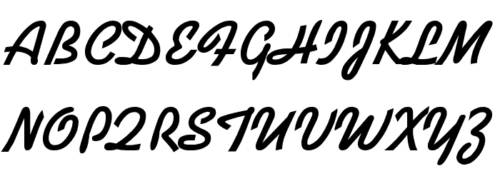 VI Ti Gon Hoa Font LOWERCASE