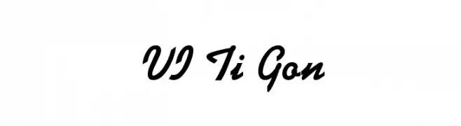 VI Ti Gon  Free Fonts Download