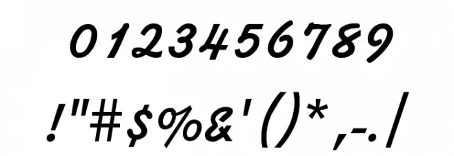 VI Ti Gon Font OTHER CHARS