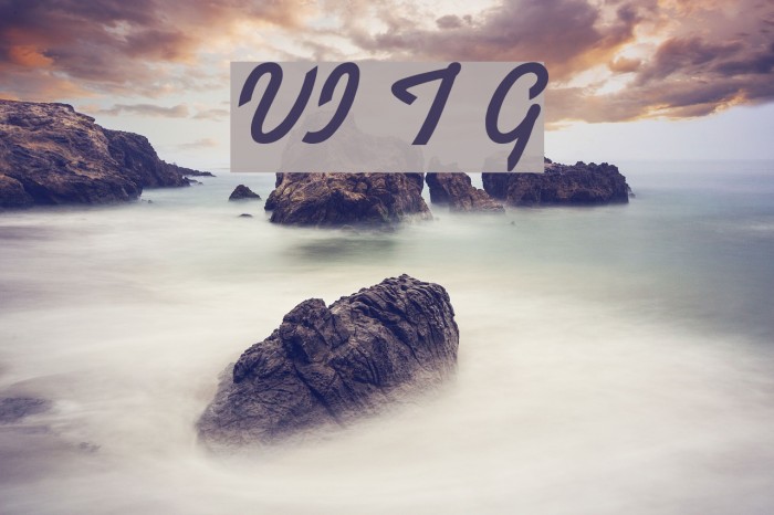 VI Ti Gon Font examples