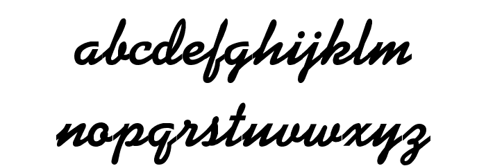 VI Ti Gon Font LOWERCASE