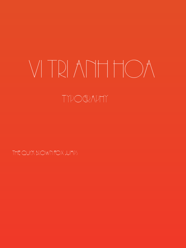 VI Tri Anh Hoa Poster