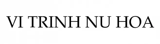VI Trinh Nu Hoa  Fuentes Gratis Descargar