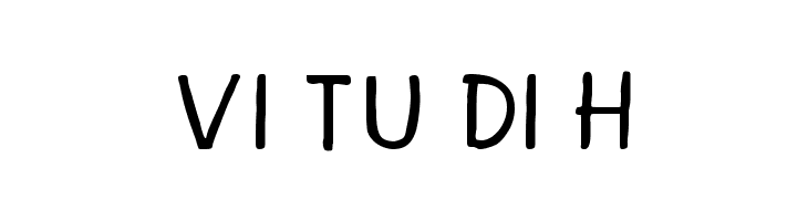 VI Tu Di H Font