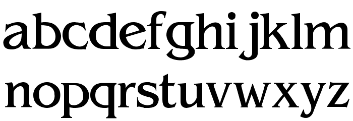 VI Van Tho Font LOWERCASE