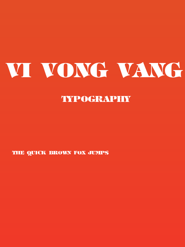 VI Vong Vang Hoa Poster