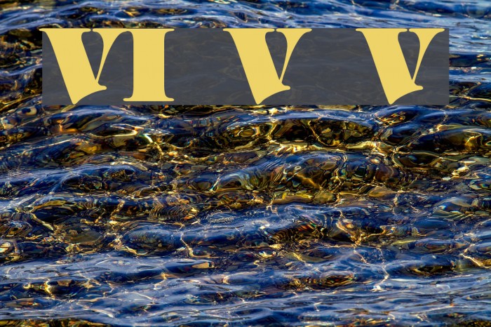 VI Vong Vang Font examples