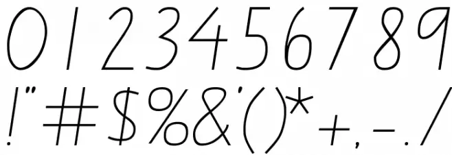 VIC WA NT School Font Font OTHER CHARS