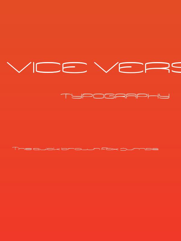 VICE VERSA Poster