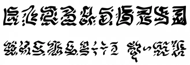 VICNORA Regular Font OTHER CHARS