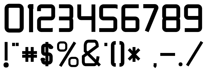 VICTORISA Bold Font OTHER CHARS