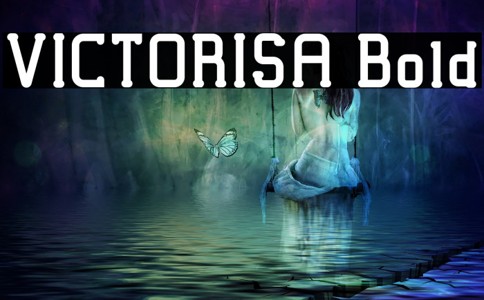 VICTORISA Bold Font examples