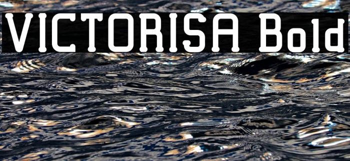 VICTORISA Bold Font examples