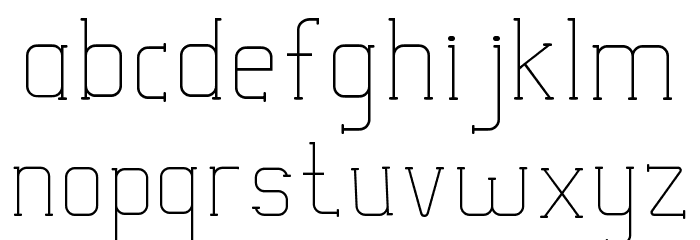 VICTORISA DEMO Light Font LOWERCASE