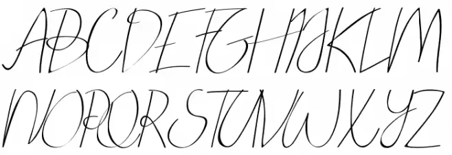 VICTORISA DEMO Script Fuentes MAYÚSCULAS