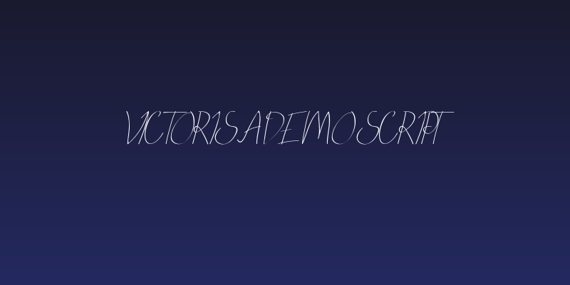 VICTORISA DEMO Script Social Header