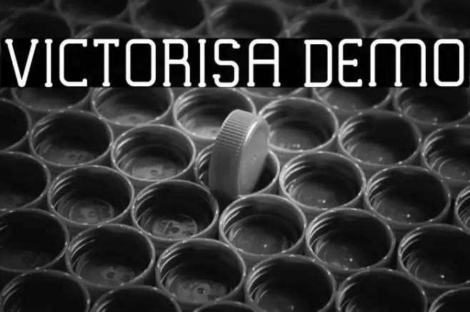 VICTORISA DEMO Font examples