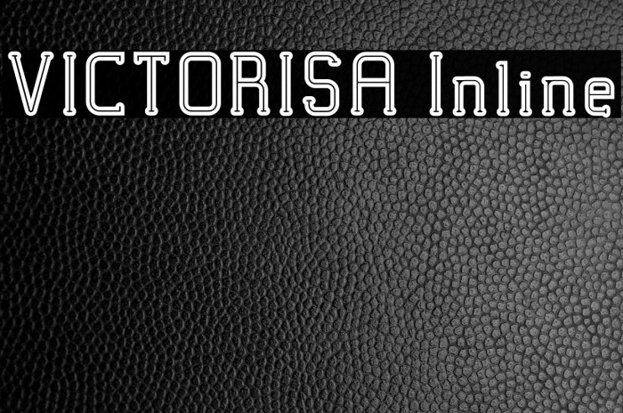 VICTORISA Inline फ़ॉन्ट examples