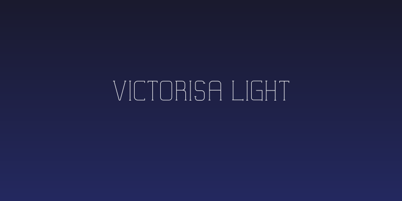 VICTORISA Light Social Header