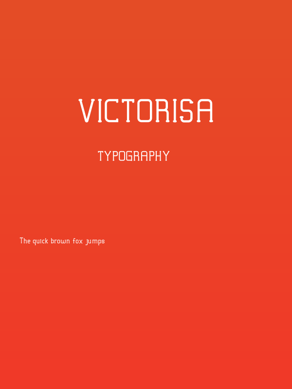 VICTORISA Poster