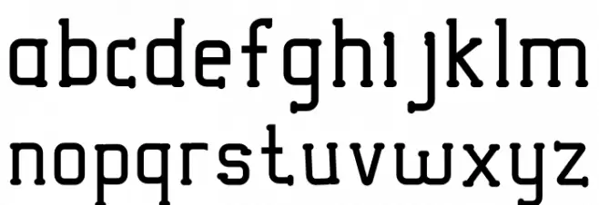 VICTORISA フォント 小文字