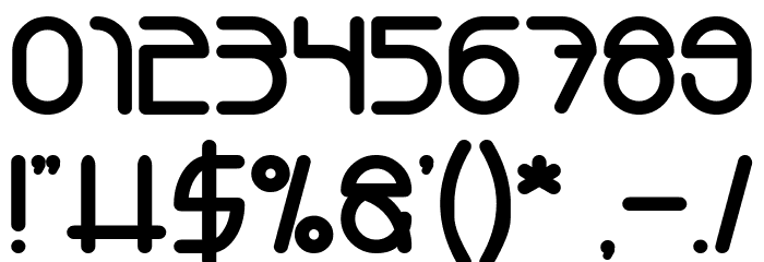VICTORY Bold Font OTHER CHARS