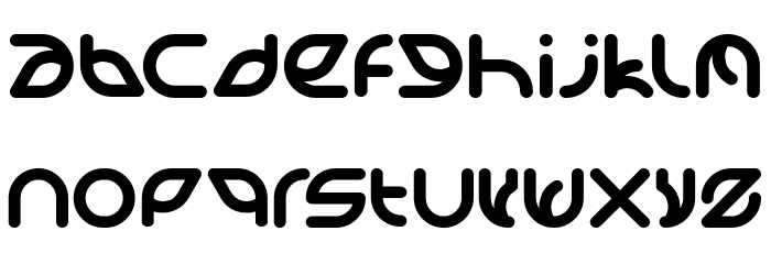 VICTORY Bold Font LOWERCASE
