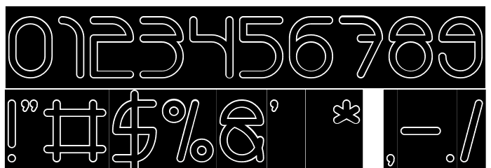 VICTORY-Hollow-Inverse Font OTHER CHARS