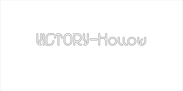 VICTORY-Hollow Logo