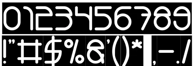 VICTORY-Inverse Font OTHER CHARS