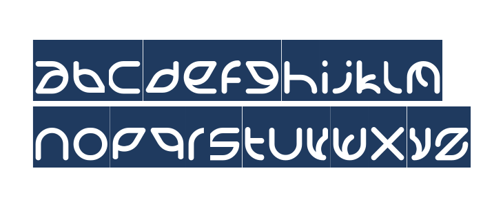 VICTORY-Inverse Lowercase