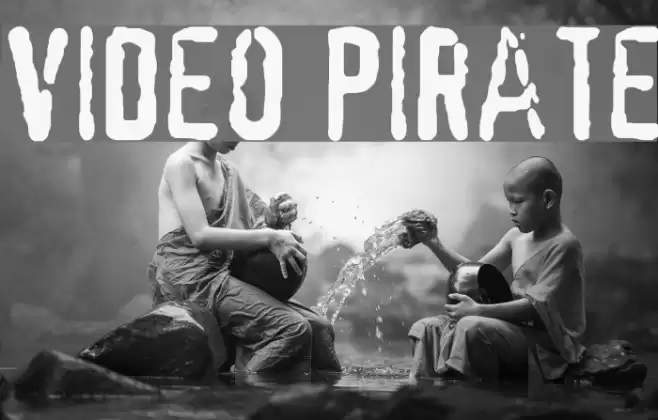 VIDEO PIRATE フォント examples
