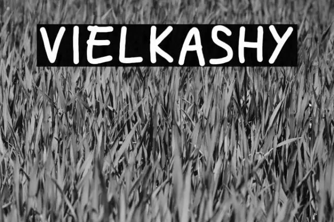 VIELKASHY Caratteri examples