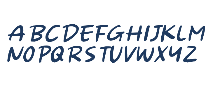 VIENTO ITALIC Uppercase