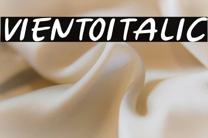 VIENTO ITALIC Example 2
